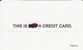 This is ___ a Credit Card from Katie White